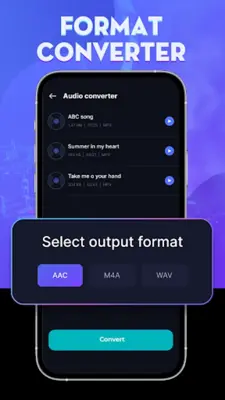 Audio Editor - Mp3 Converter android App screenshot 4